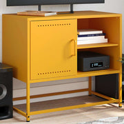 TV ormarić boja senfa 68x39x60,5 cm čelični