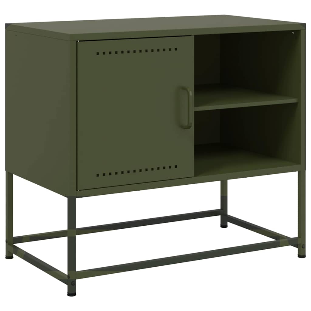 TV ormarić maslinastozeleni 68x39x60,5 cm čelični