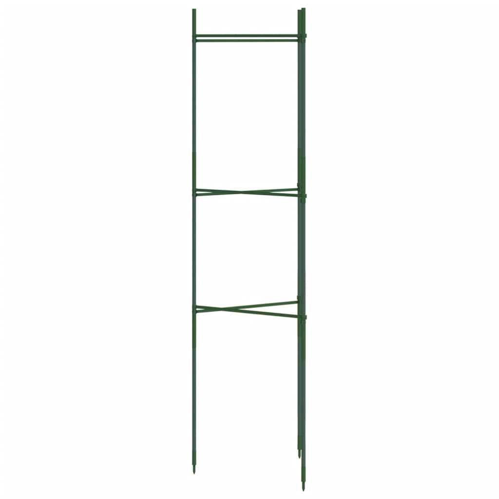 Kavez za rajčice 2 kom 116 cm od čelika i PP-a