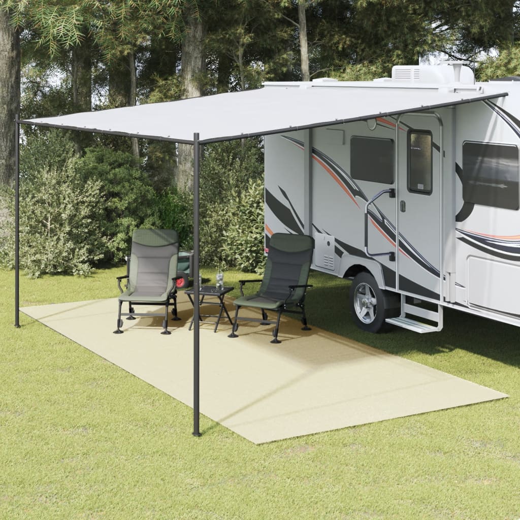 Tepih za šator krem 6x2,5 m