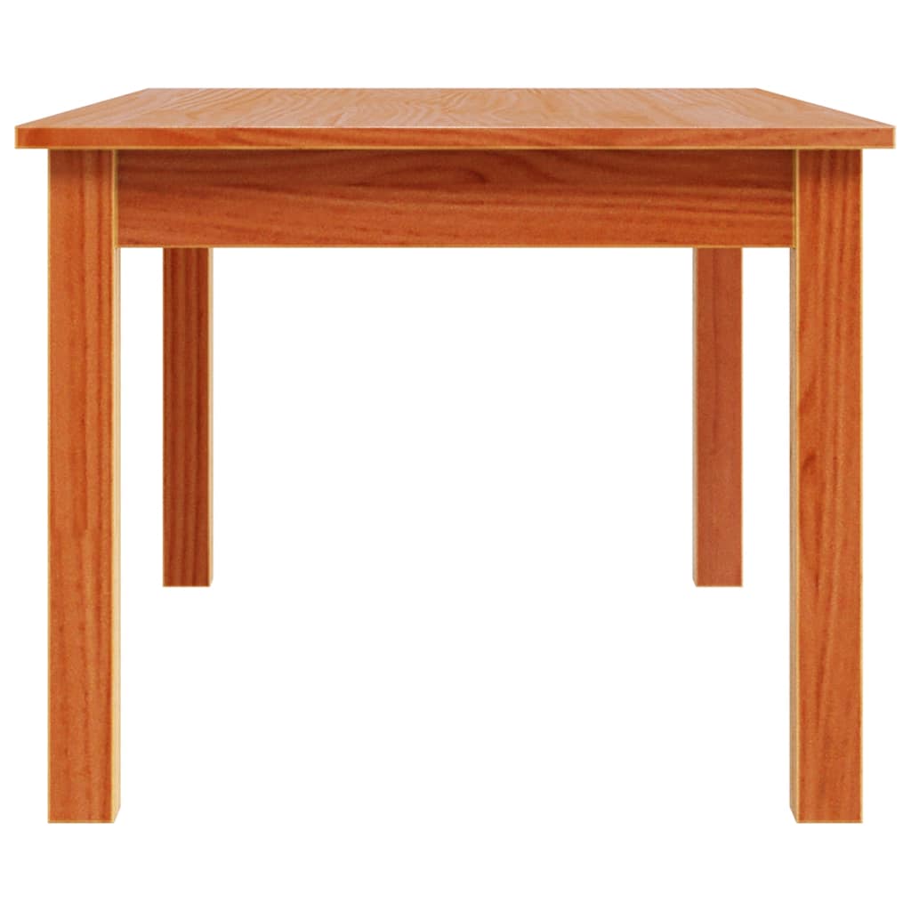 Stolić za kavu voštano smeđi 80x50x40 cm od masivne borovine