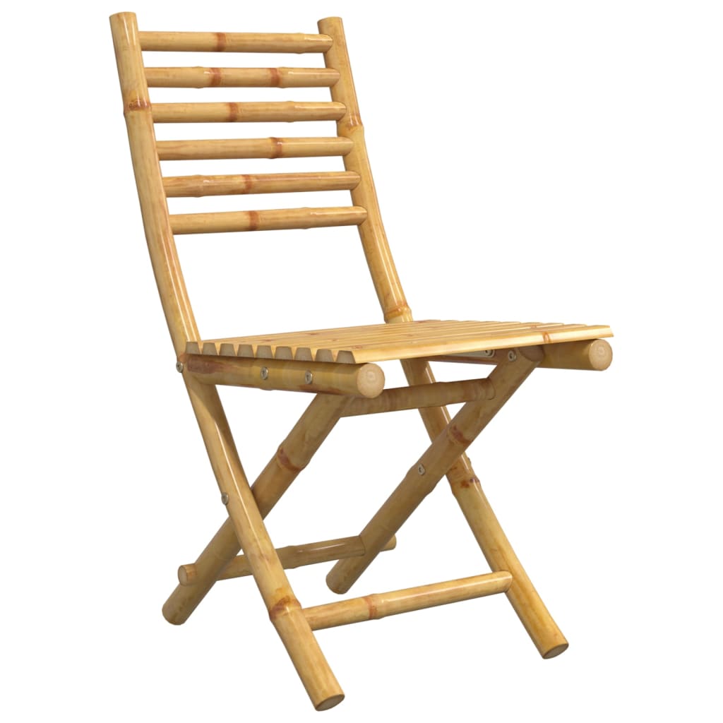 Sklopive vrtne stolice 2 kom 43 x 54 x 88 cm od bambusa
