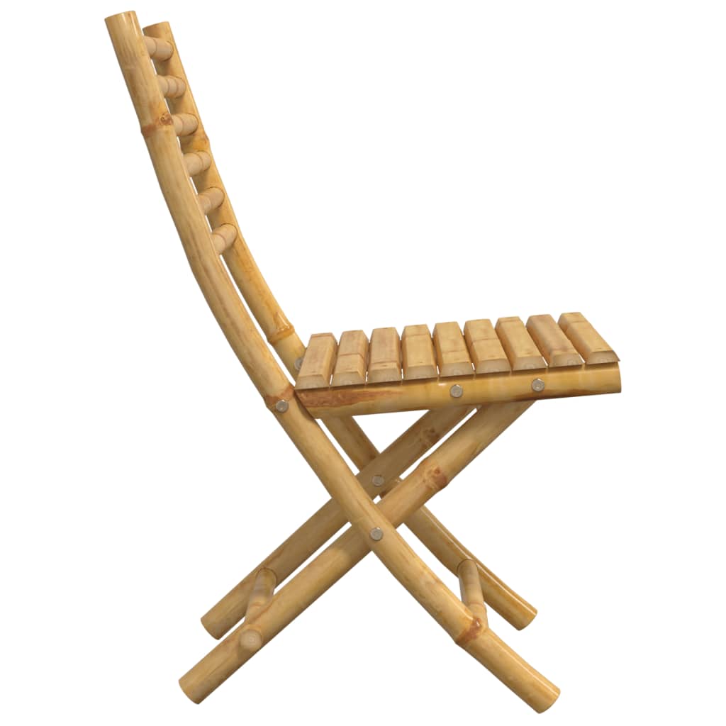 Sklopive vrtne stolice 2 kom 43 x 54 x 88 cm od bambusa