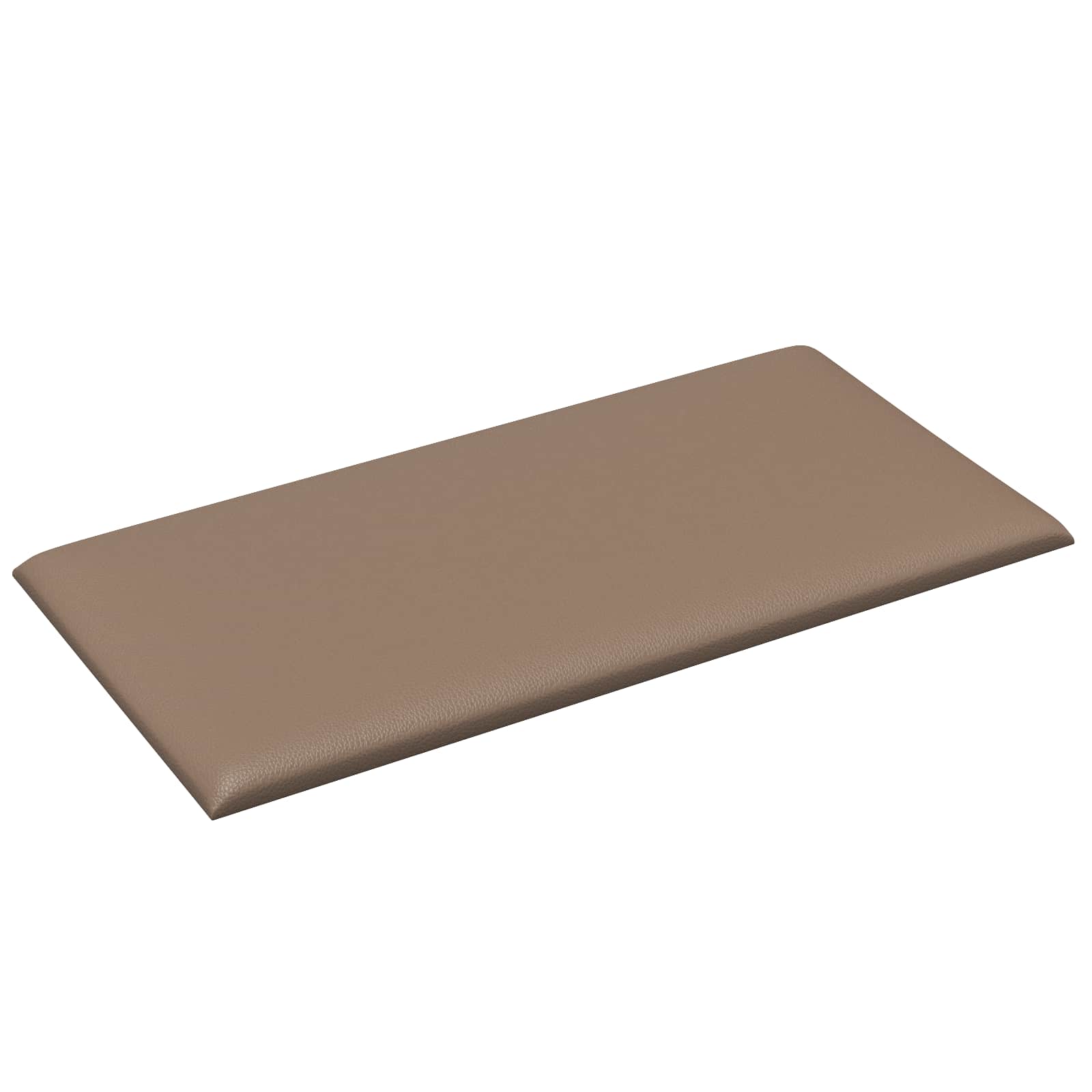 Zidna uzglavlja 12 pcs Boja cappuccina 30 x 15 cm tkanina