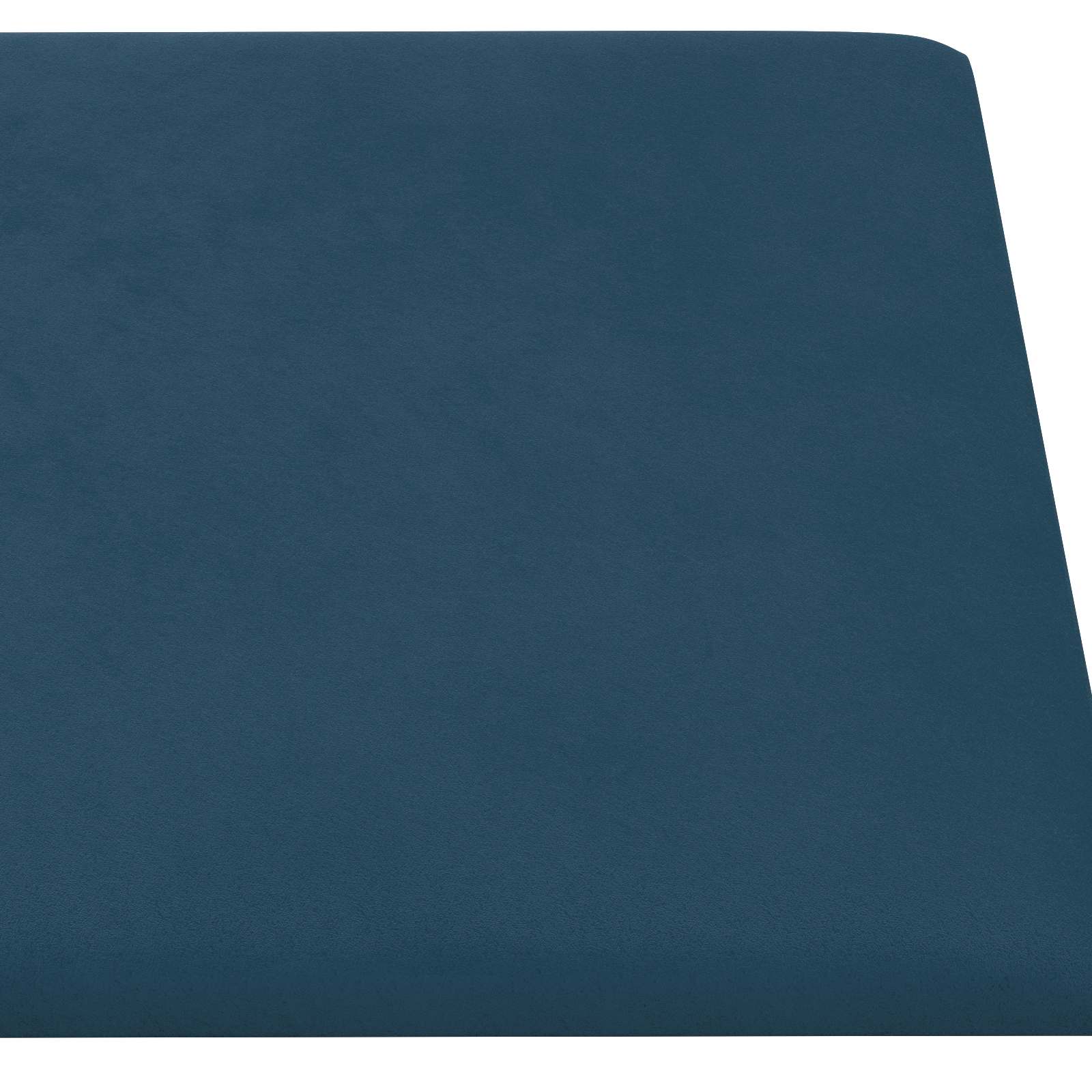 Zidna uzglavlja 12 pcs Plava Baršun