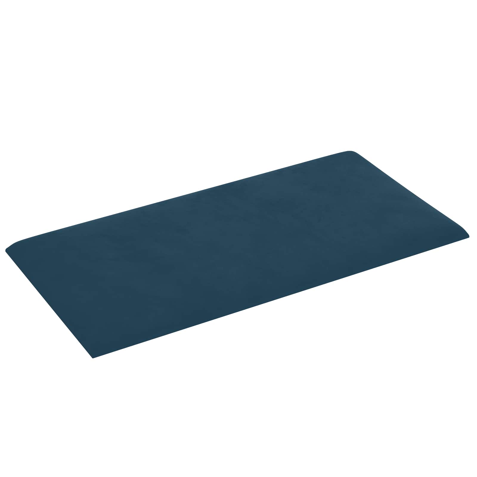 Zidna uzglavlja 12 pcs Plava Baršun