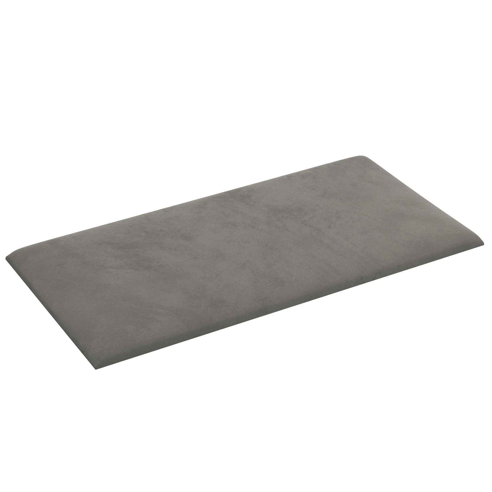 Zidna uzglavlja 12 pcs Svjetlosiva Baršun