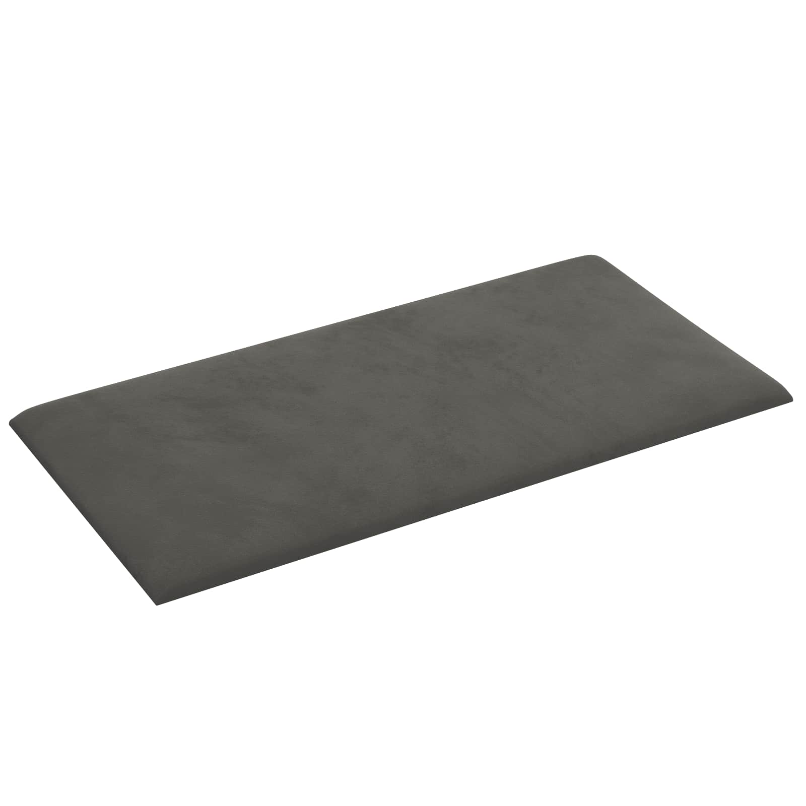 Zidna uzglavlja 12 pcs Tamnosiva Baršun