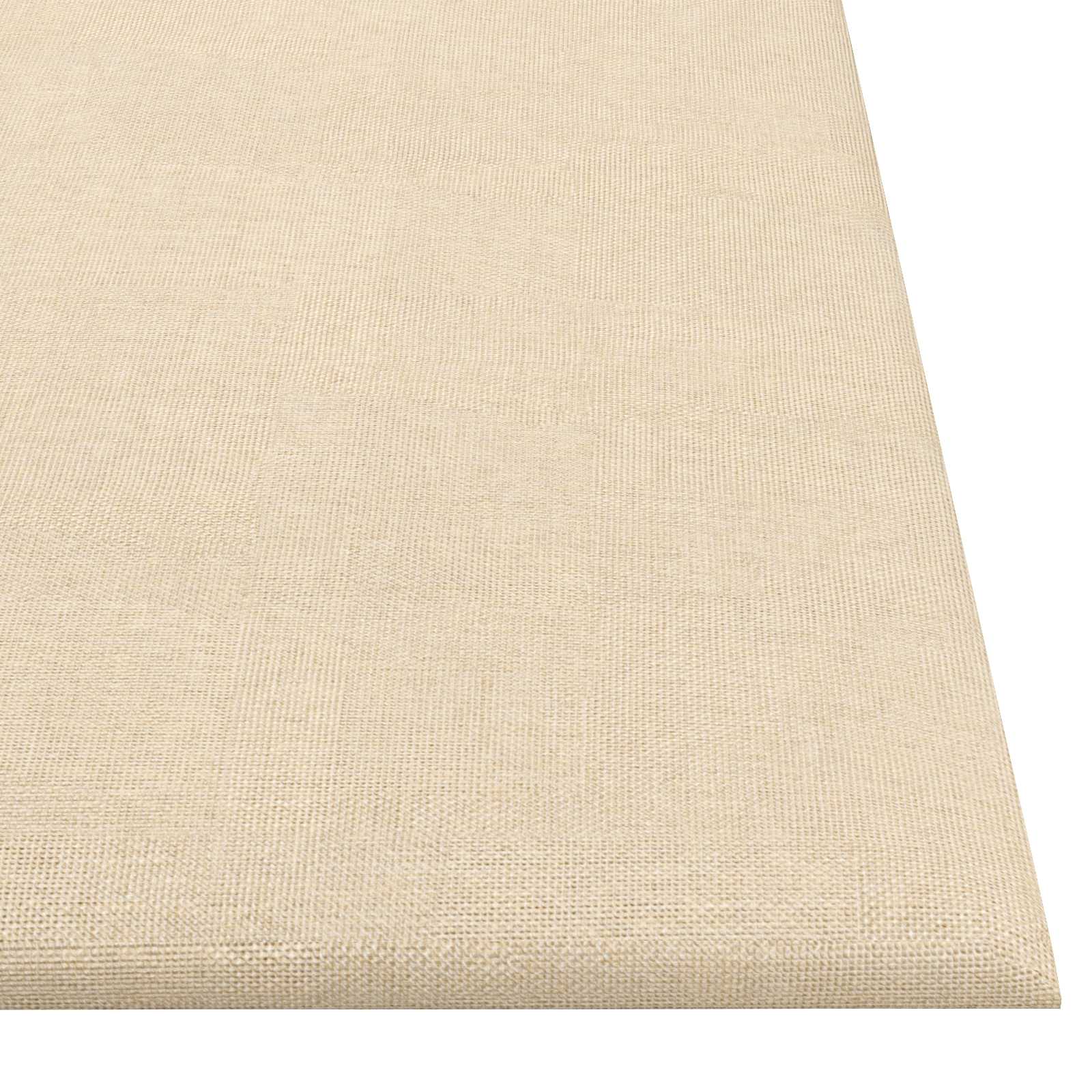 Zidna uzglavlja 12 pcs Krema 30 x 30 cm tkanina