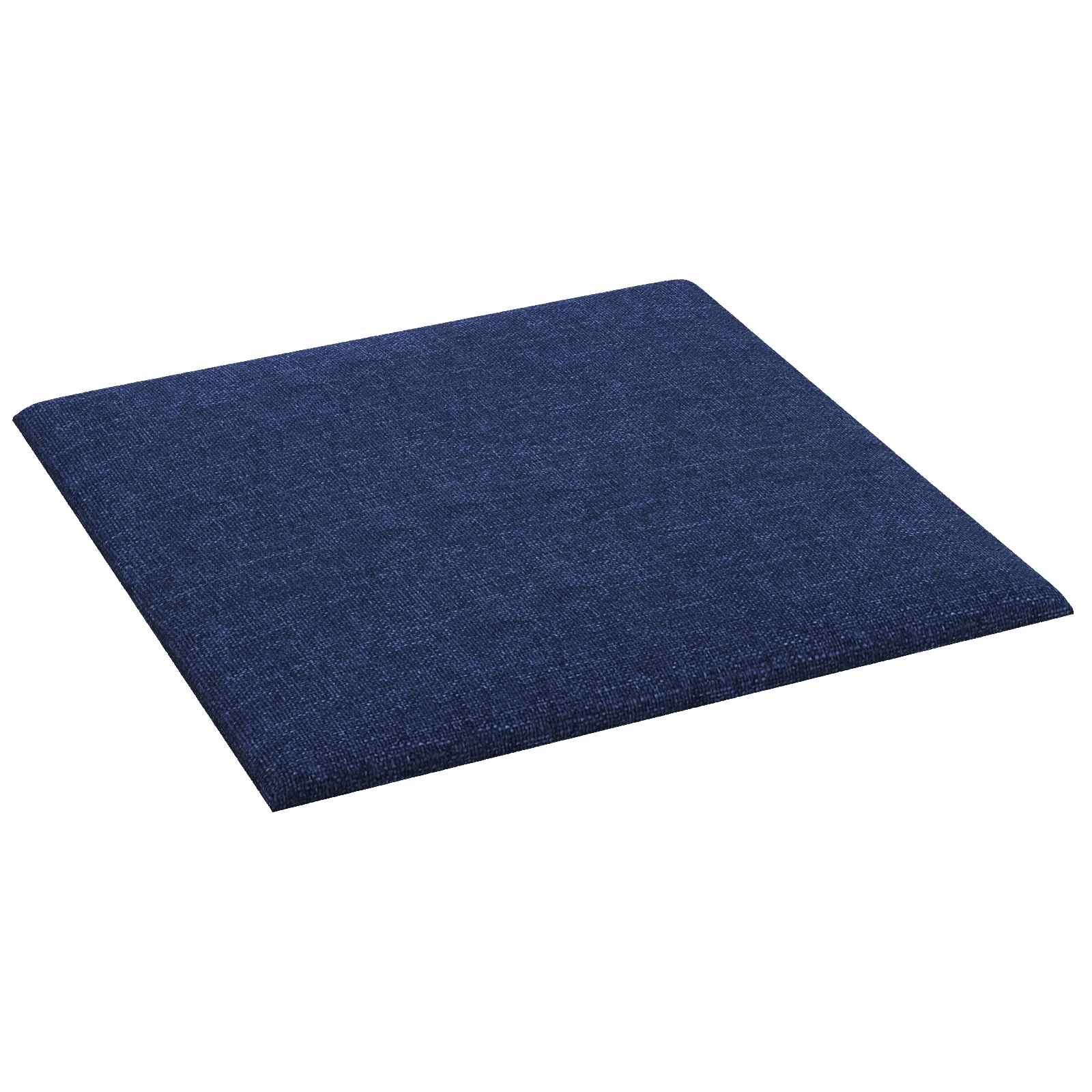 Zidna uzglavlja 12 pcs Plava 30 x 30 cm tkanina