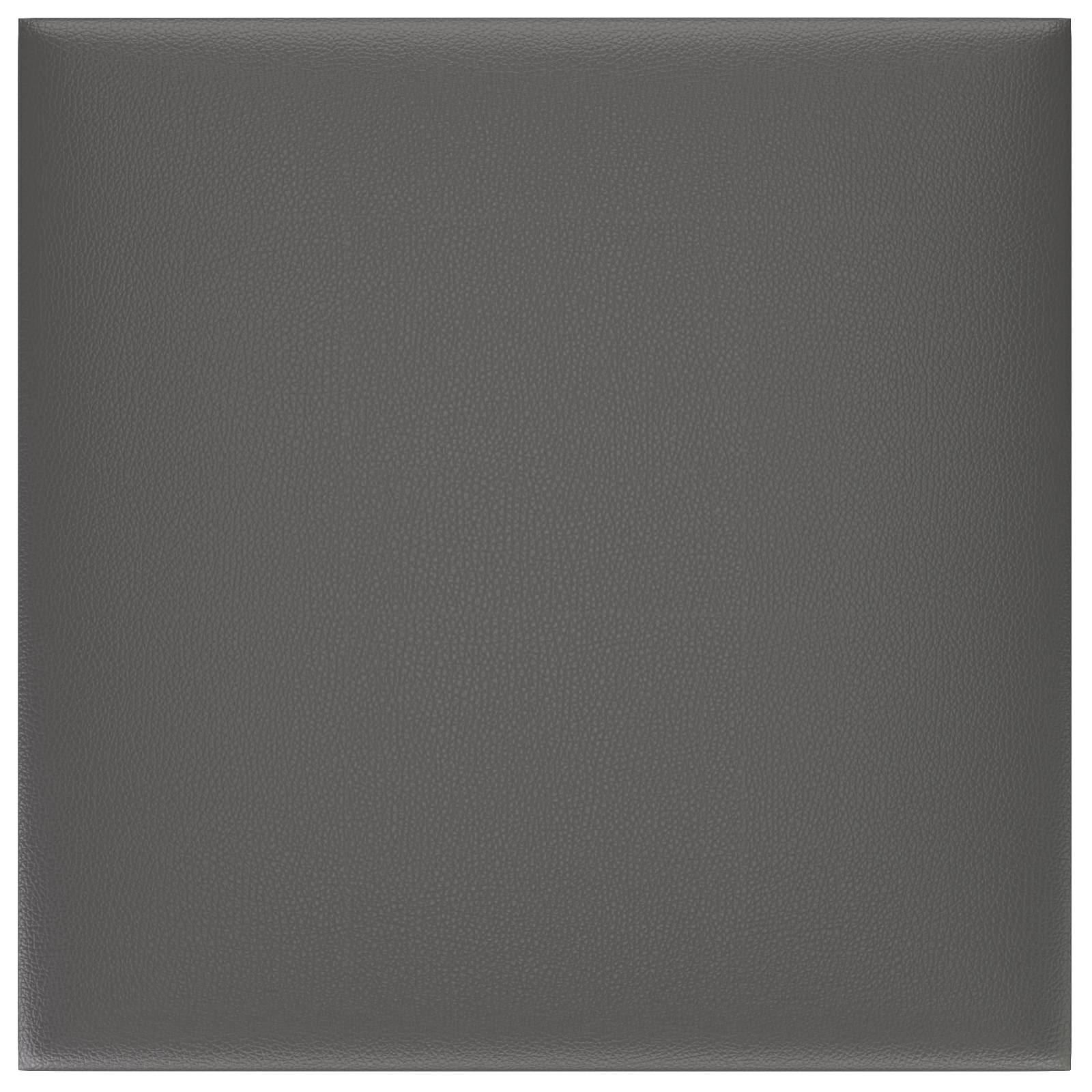 Zidna uzglavlja 12 pcs Sivi 30 x 30 cm tkanina
