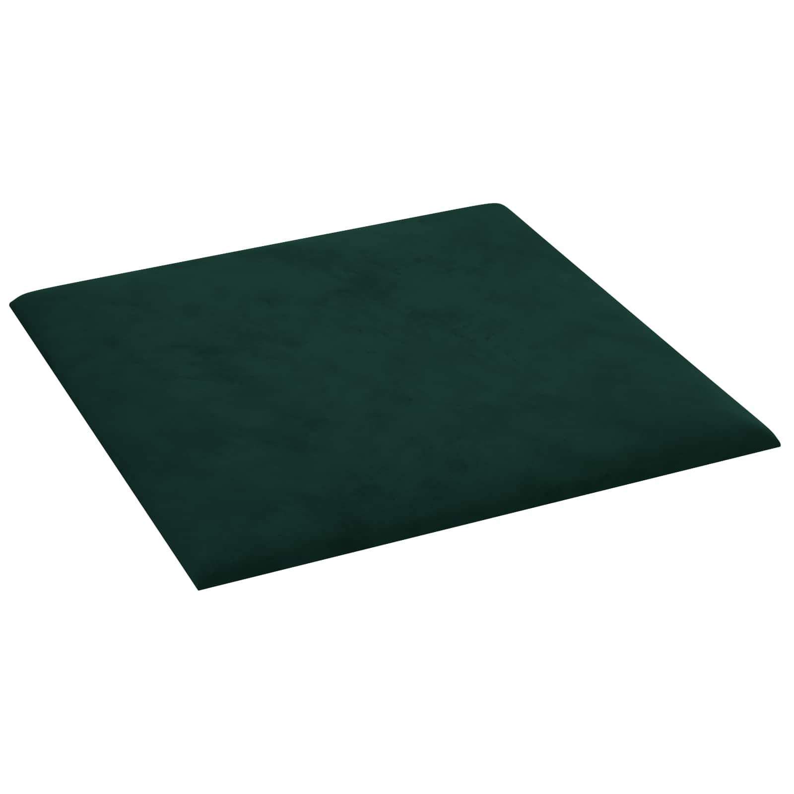 Zidna uzglavlja 12 pcs Tamnozelena Baršun