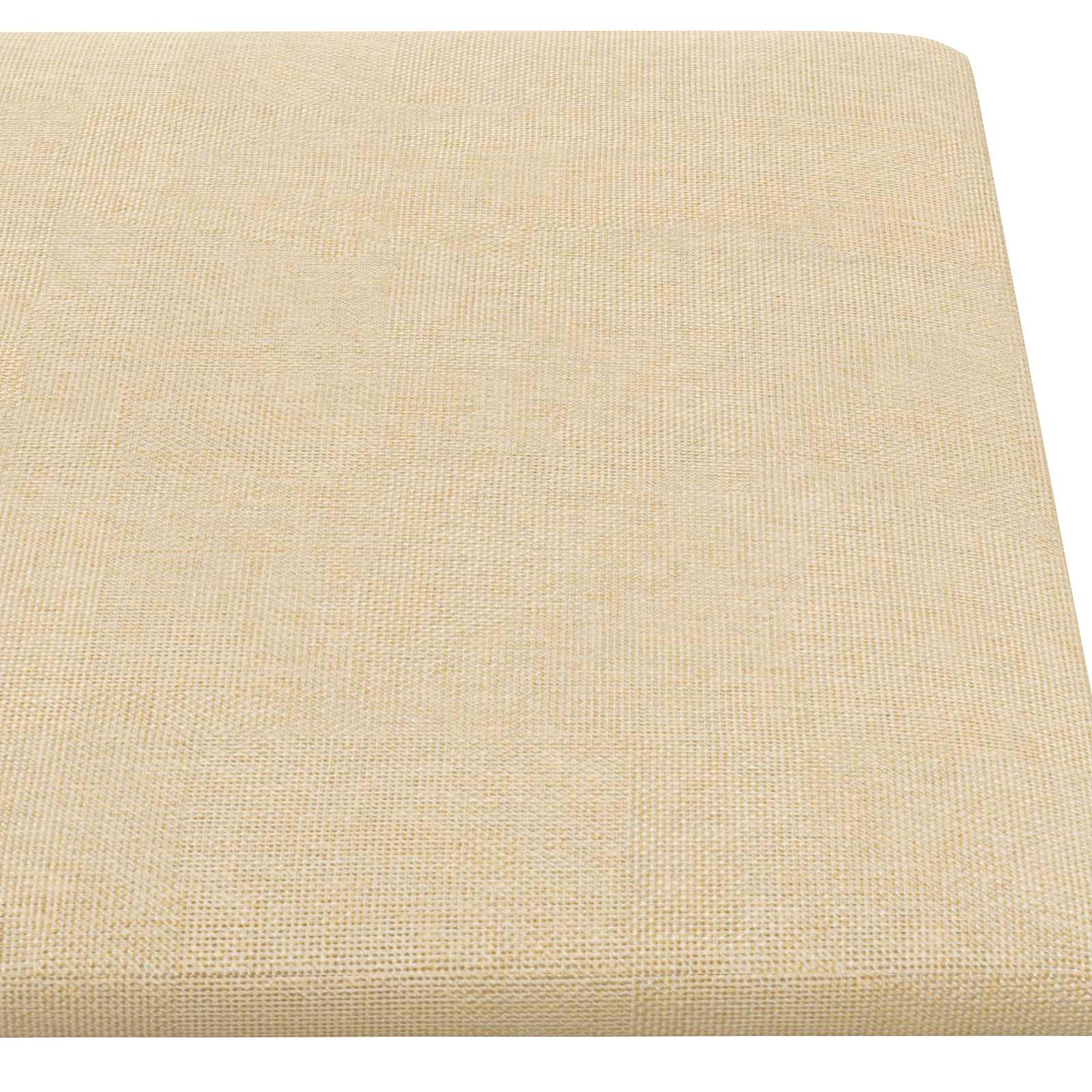 Zidna uzglavlja 12 pcs Krema 60 x 30 cm tkanina