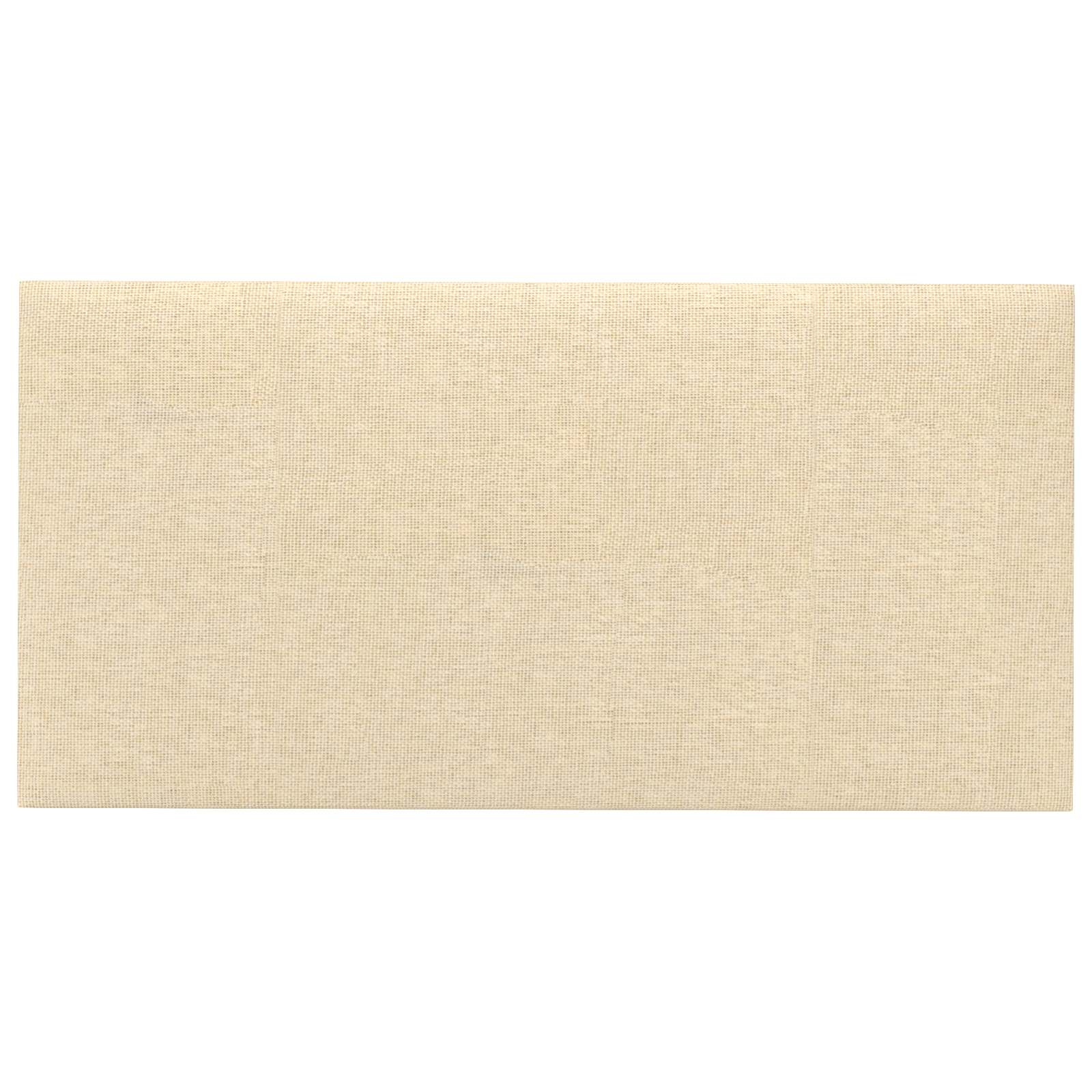 Zidna uzglavlja 12 pcs Krema 60 x 30 cm tkanina
