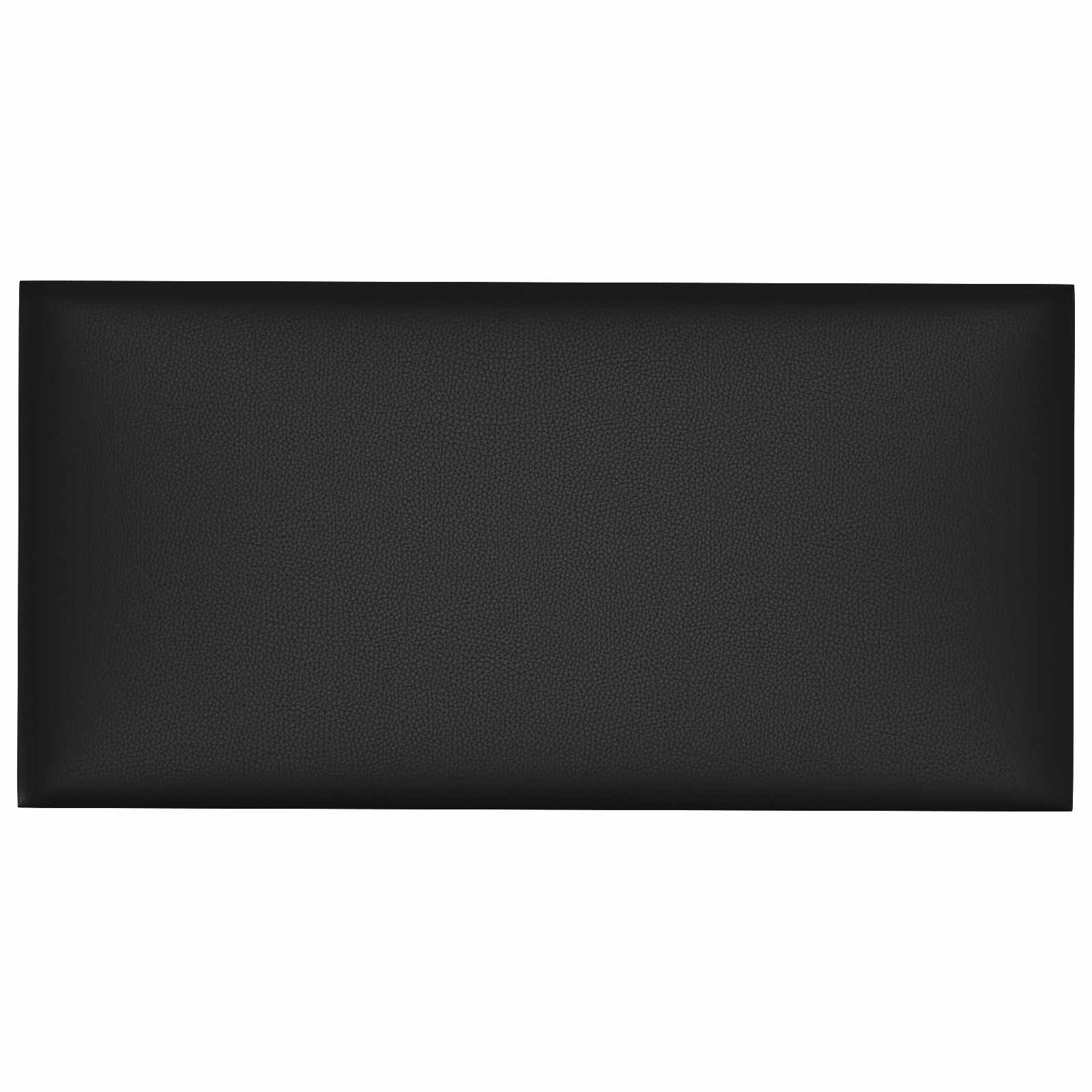 Zidna uzglavlja 12 pcs Crna 60 x 30 cm tkanina