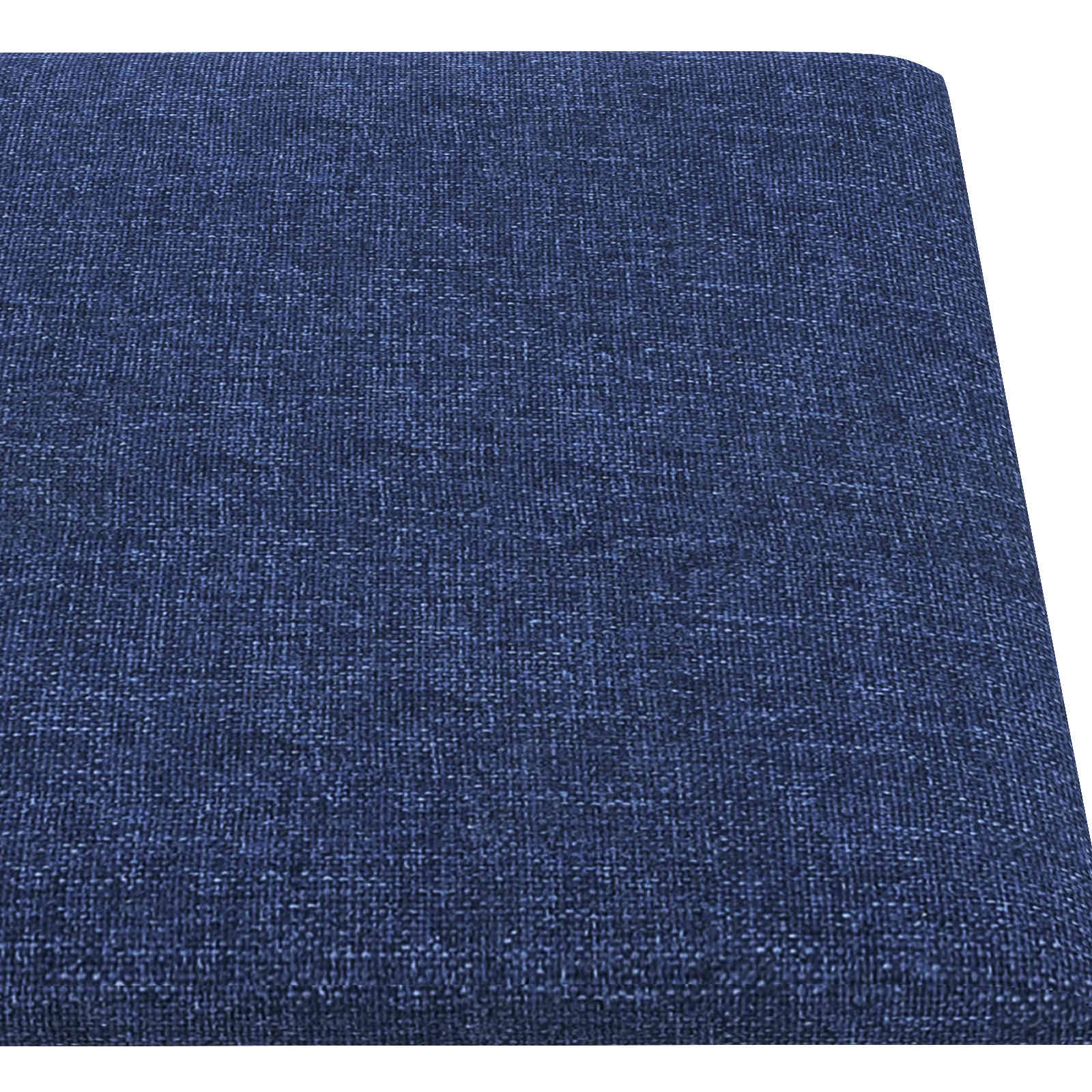 Zidna uzglavlja 12 pcs Plava 90 x 15 cm tkanina