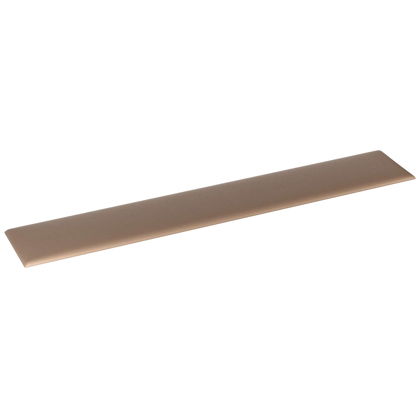 Zidna uzglavlja 12 pcs Boja cappuccina 90 x 15 cm tkanina