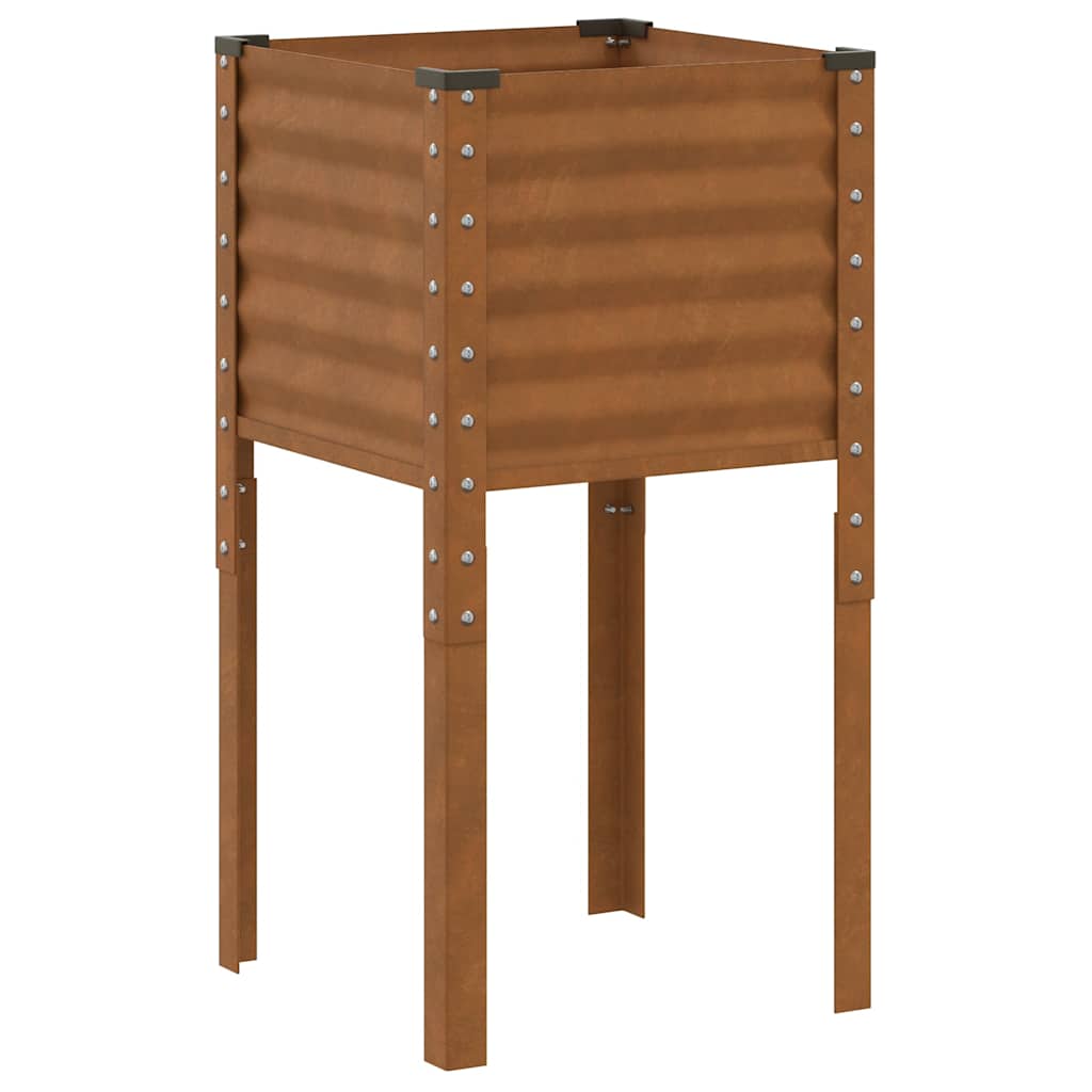 Vrtna žardinjera 45x45x88 cm Čelik otporan na vremenske uvjete