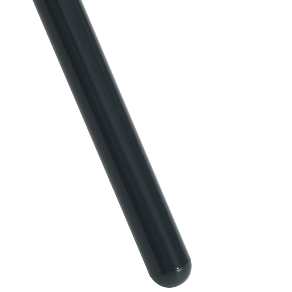 Okrugli stol za terasu antracit Ø110x72,5 cm čelični