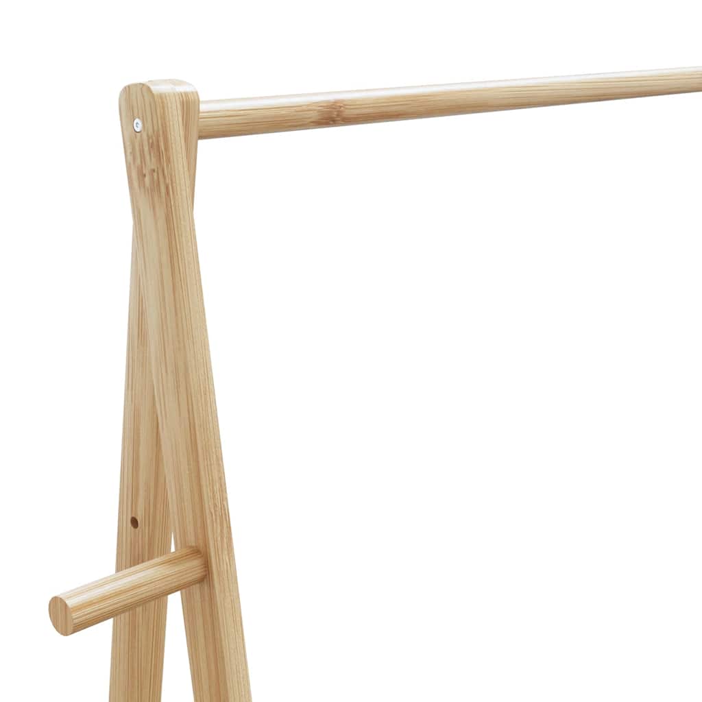 Stalak za odjeću s policama 96x45,5x150,5 cm od bambusa