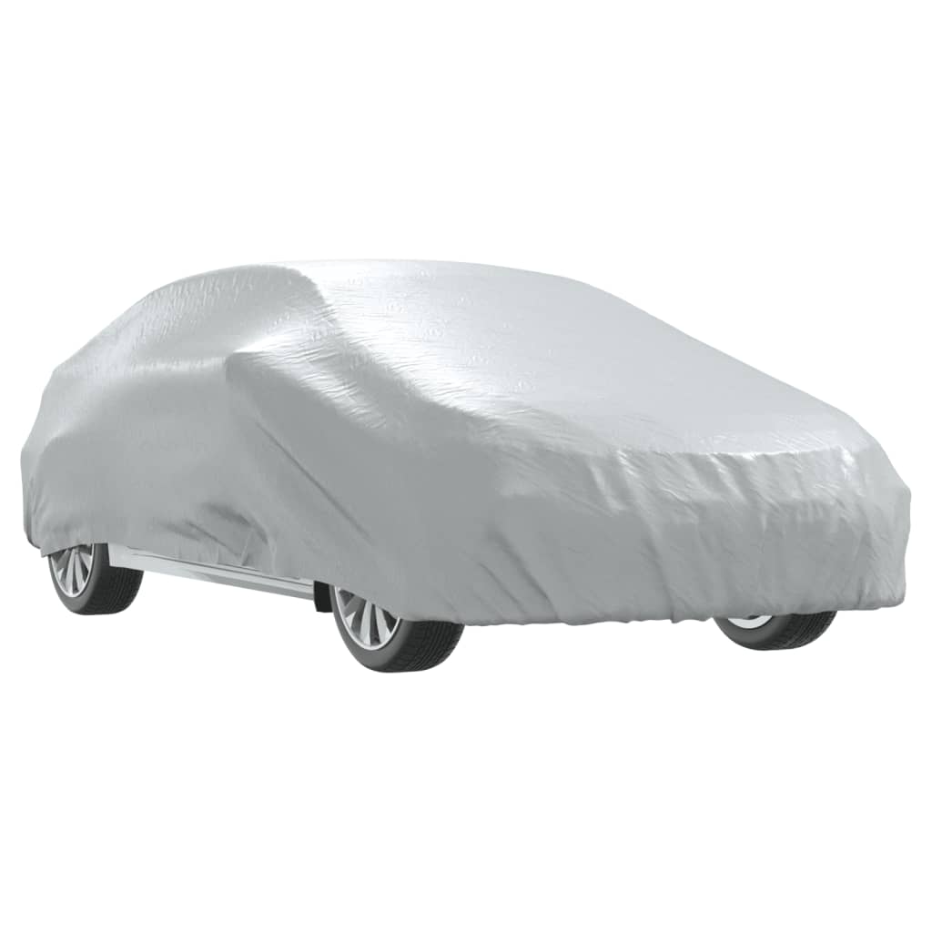 Automobilska navlaka za limuzinu s trakama s kopčom srebrna XXL