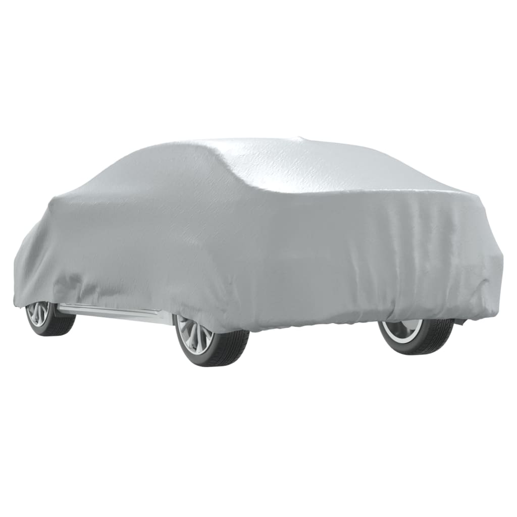Automobilska navlaka za limuzinu s trakama s kopčom srebrna XXL