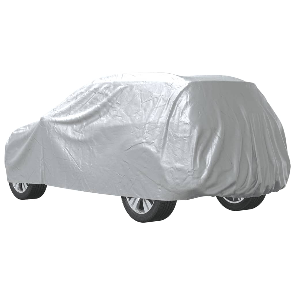 Automobilska navlaka za cijeli SUV s trakama srebrna M PEVA