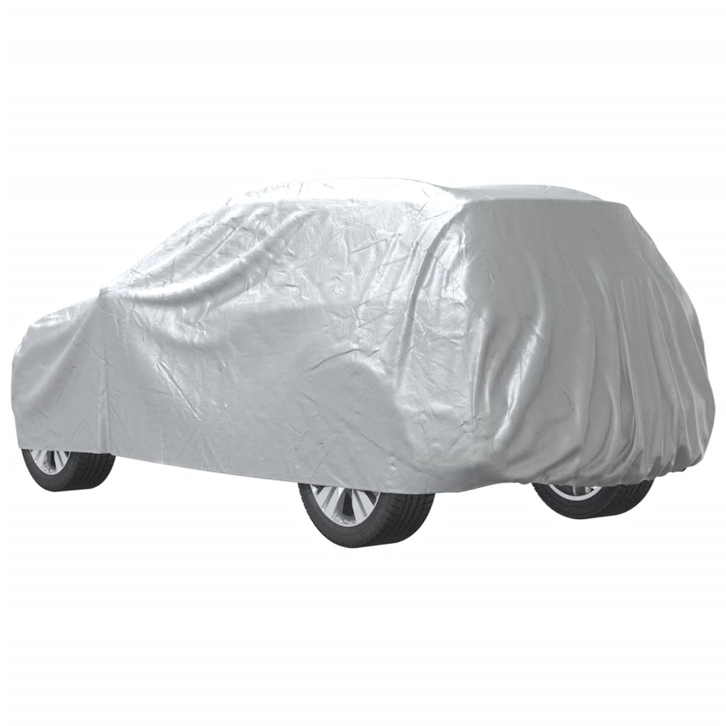 Automobilska navlaka za cijeli SUV s trakama srebrna L PEVA