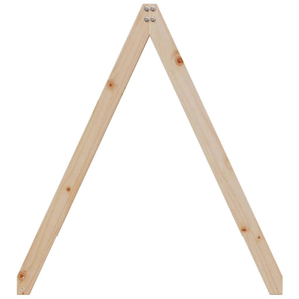 Krov za dječji krevet 199 x 80,5 x 88 cm od masivne borovine