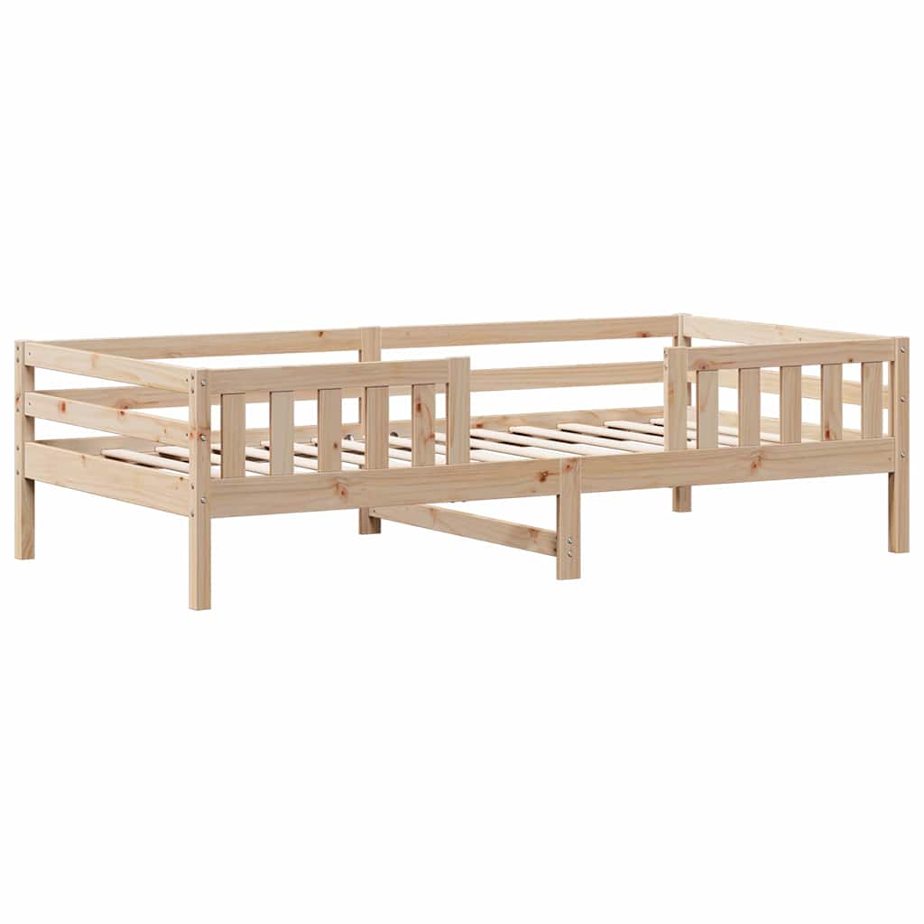 Okvir kreveta bez madraca 90 x 190 cm od masivne borovine