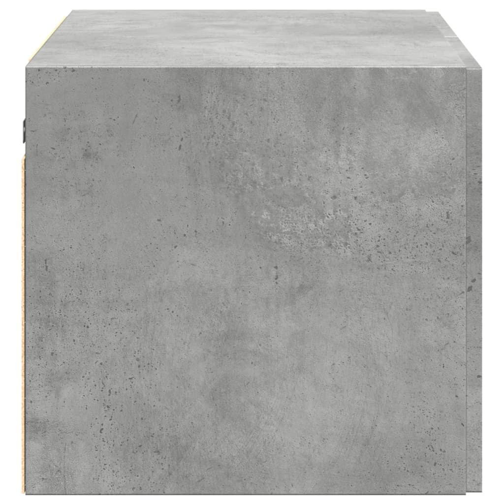 Zidni ormarić boja betona 70x42,5x40 cm od konstruiranog drva