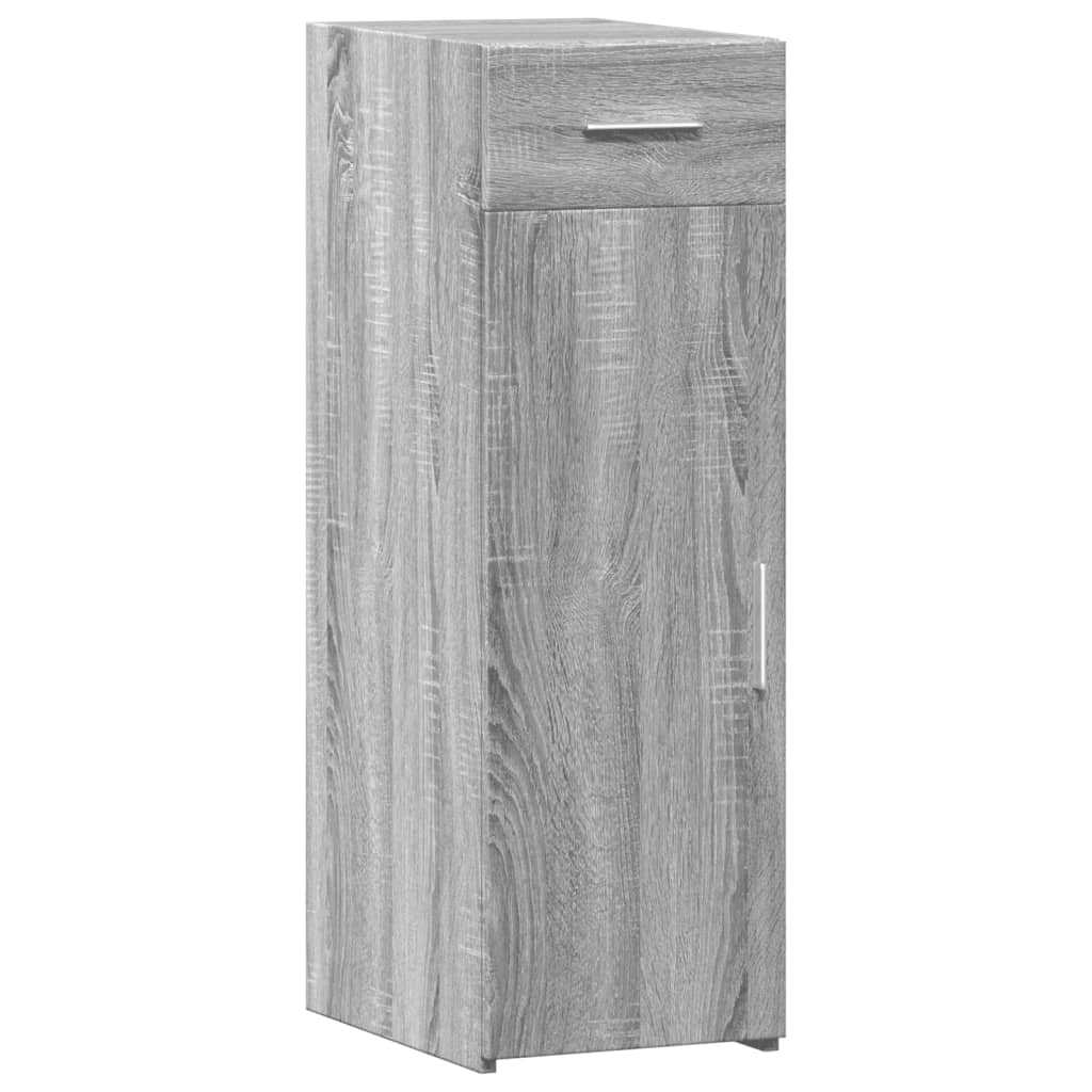 Komoda boja sivog hrasta sonome 30x42,5x93 cm konstruirano drvo