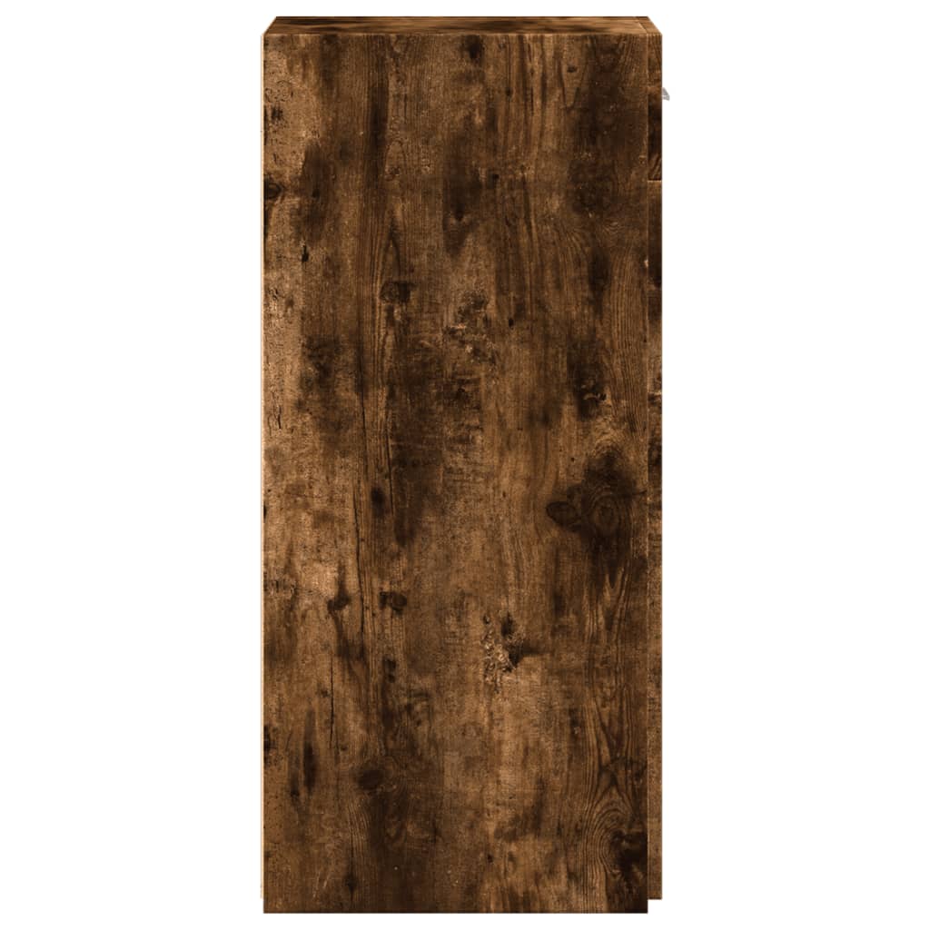 Komoda boja dimljenog hrasta 40x42,5x93 cm konstruirano drvo