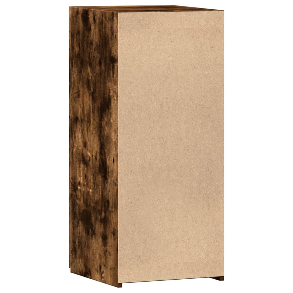 Komoda boja dimljenog hrasta 40x42,5x93 cm konstruirano drvo