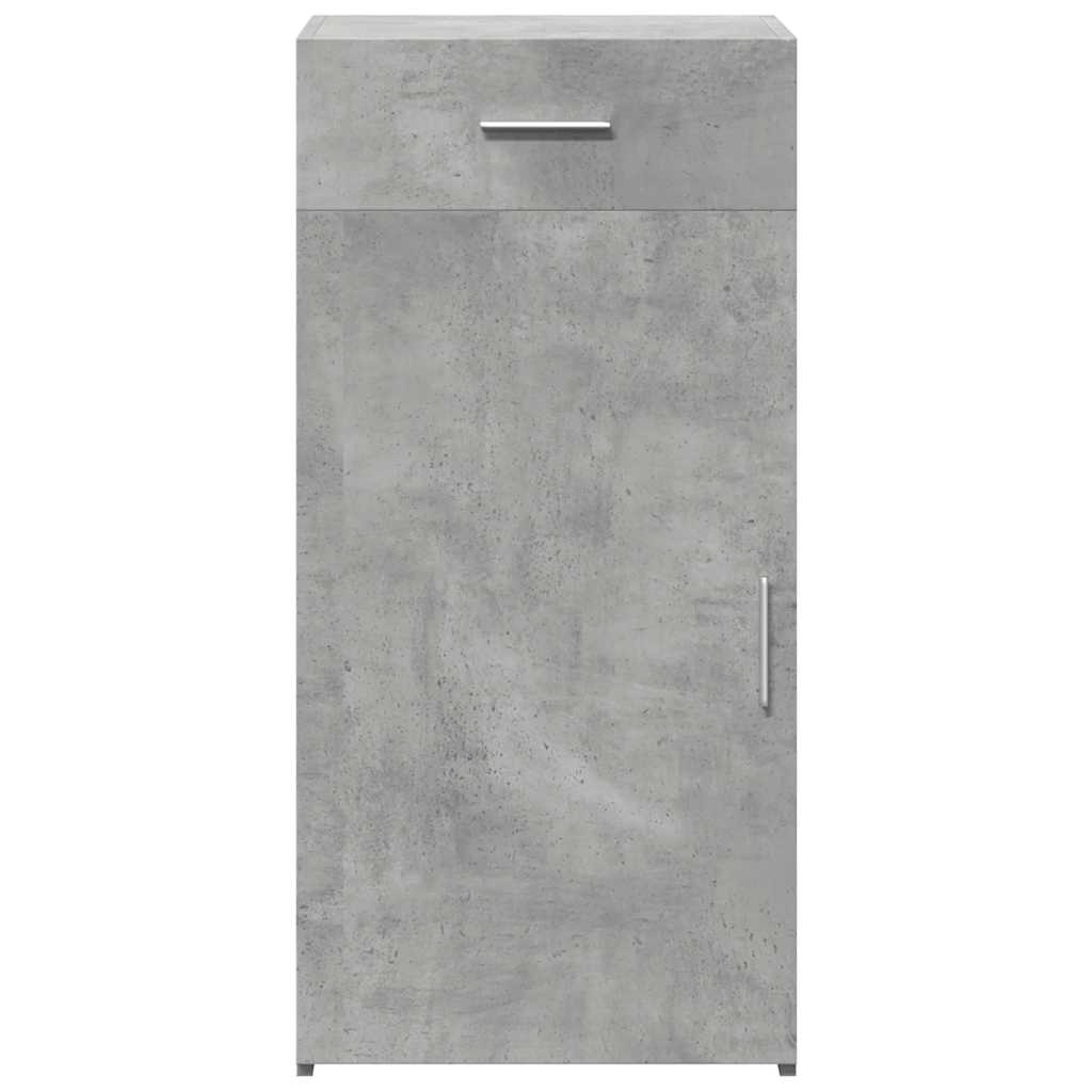 Komoda siva boja betona 45 x 42,5 x 93 cm od konstruiranog drva