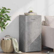 Komoda siva boja betona 45 x 42,5 x 93 cm od konstruiranog drva