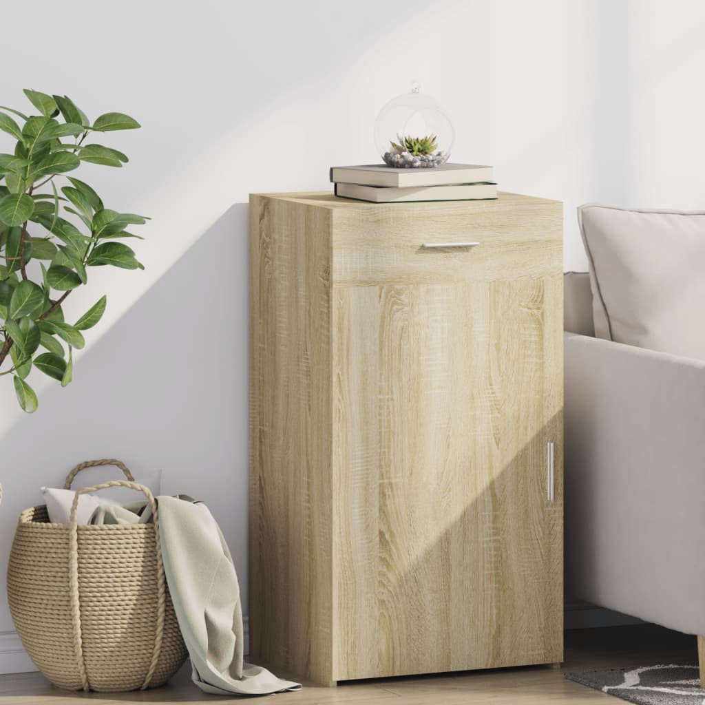Komoda boja hrasta sonome 50 x 42,5 x 93 cm konstruirano drvo