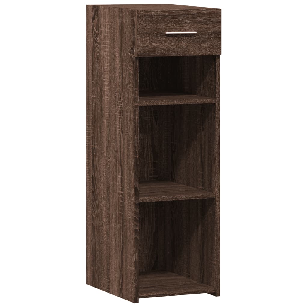 Komoda boja smeđeg hrasta 30x42,5x93 cm od konstruiranog drva