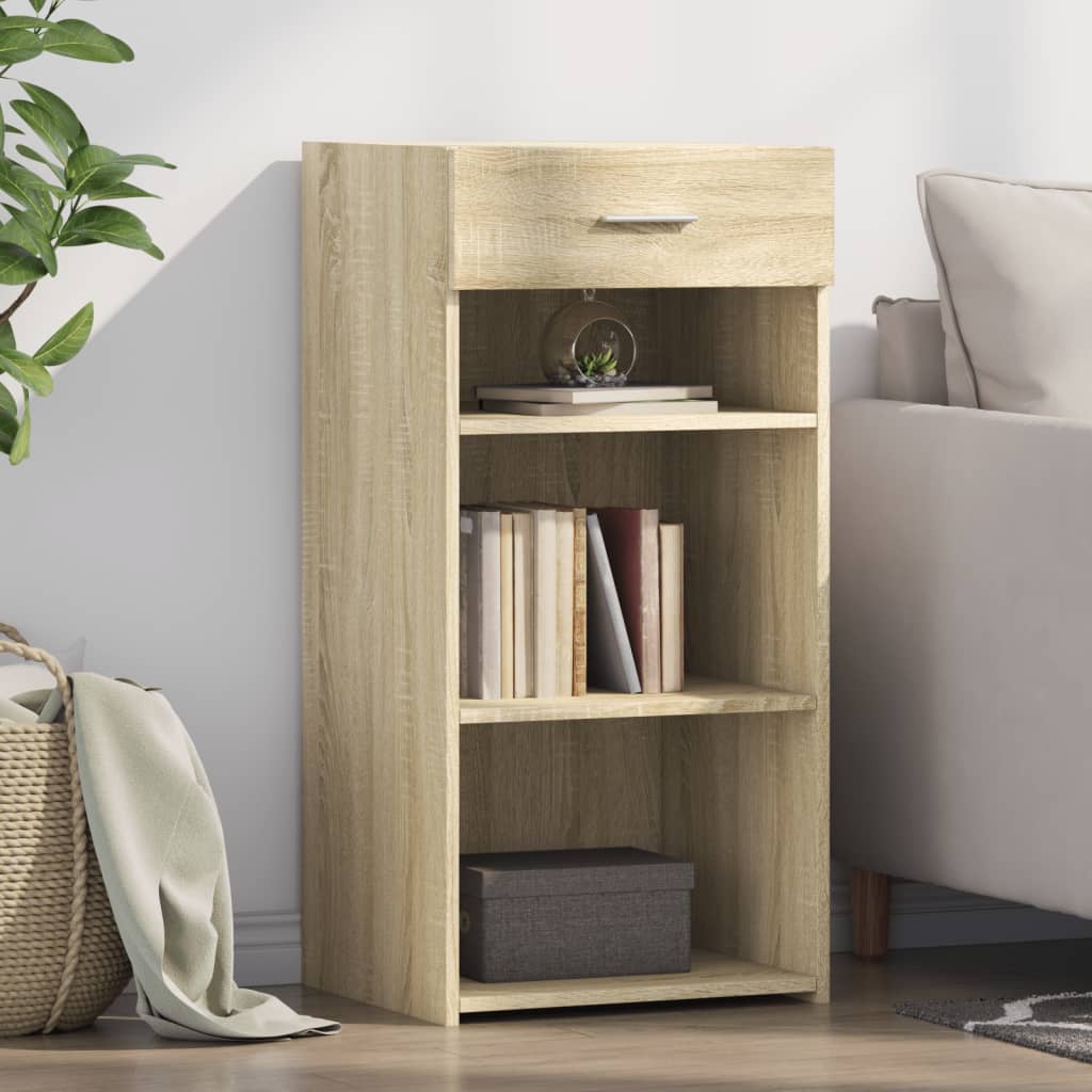 Komoda boja hrasta sonome 45 x 42,5 x 93 cm konstruirano drvo