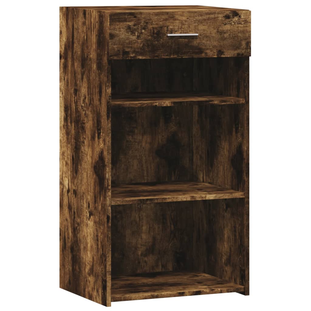 Komoda boja dimljenog hrasta 50x42,5x93 cm konstruirano drvo