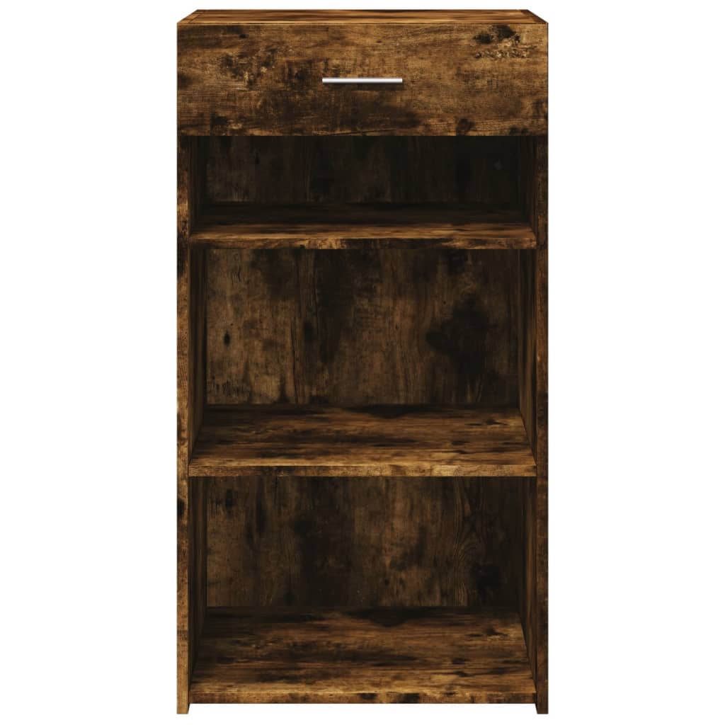 Komoda boja dimljenog hrasta 50x42,5x93 cm konstruirano drvo