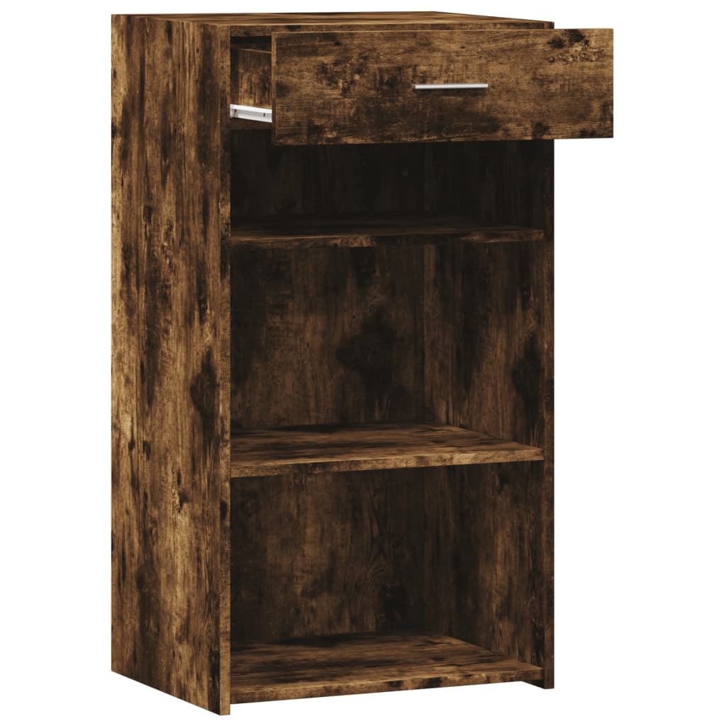 Komoda boja dimljenog hrasta 50x42,5x93 cm konstruirano drvo