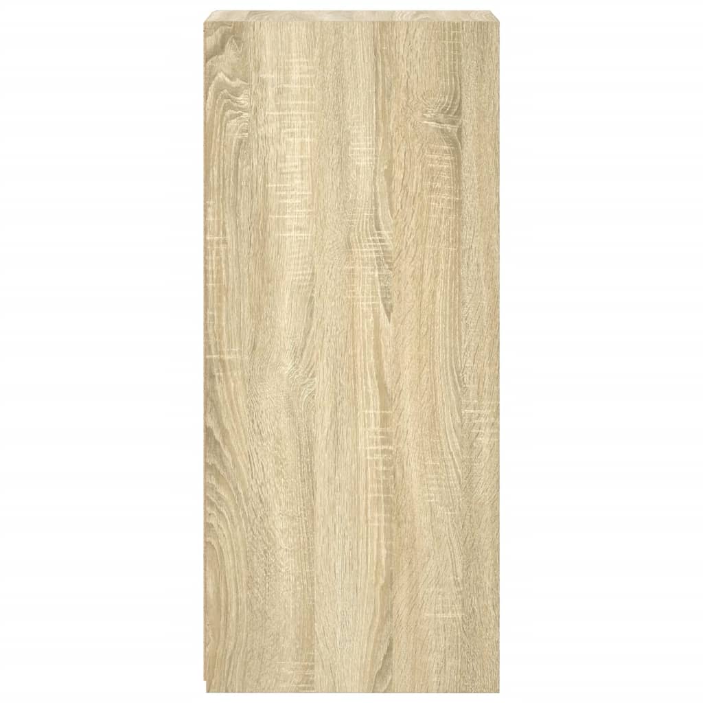 Komoda boja hrasta sonome 30x41x93 cm konstruirano drvo