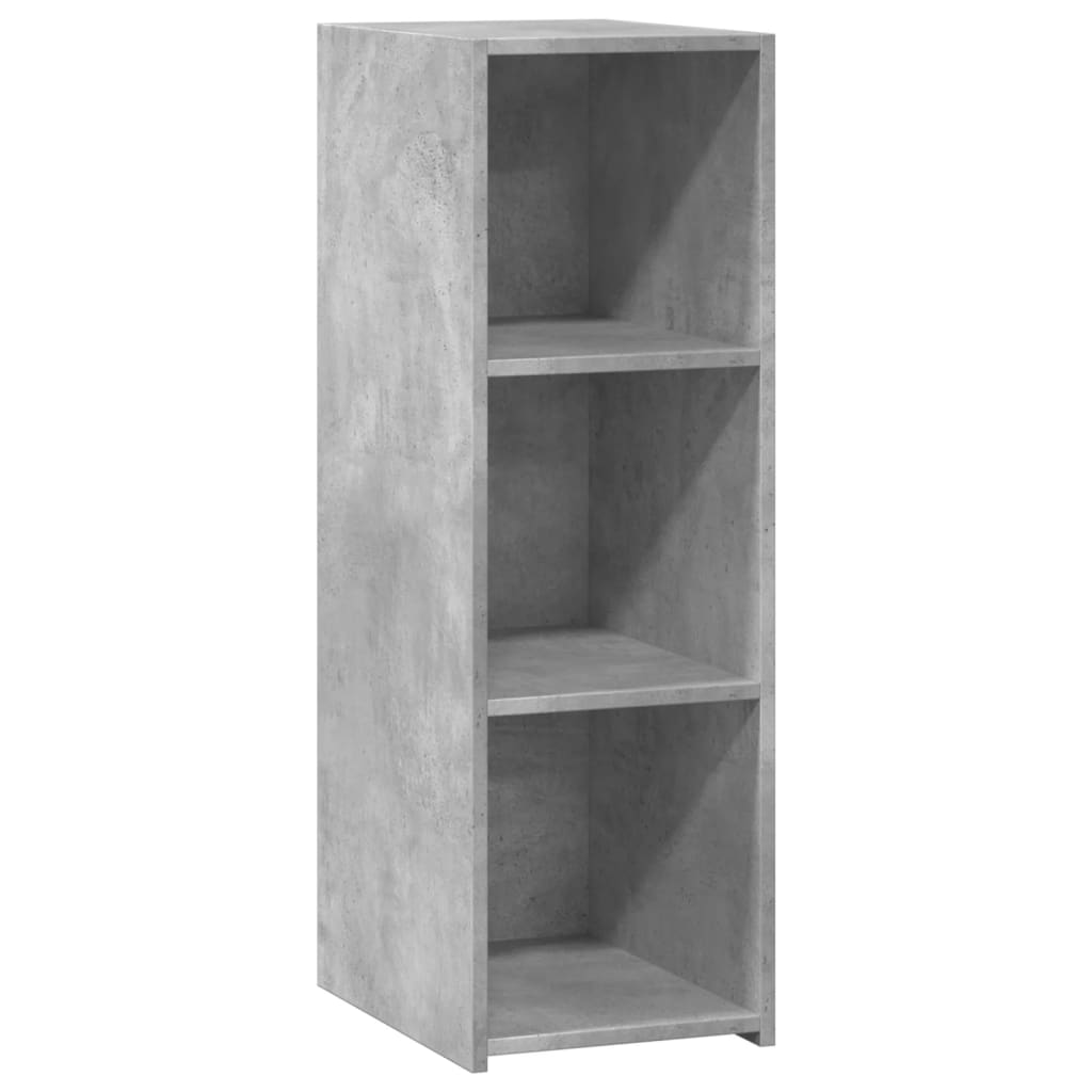 Komoda siva boja betona 30x41x93 cm od konstruiranog drva