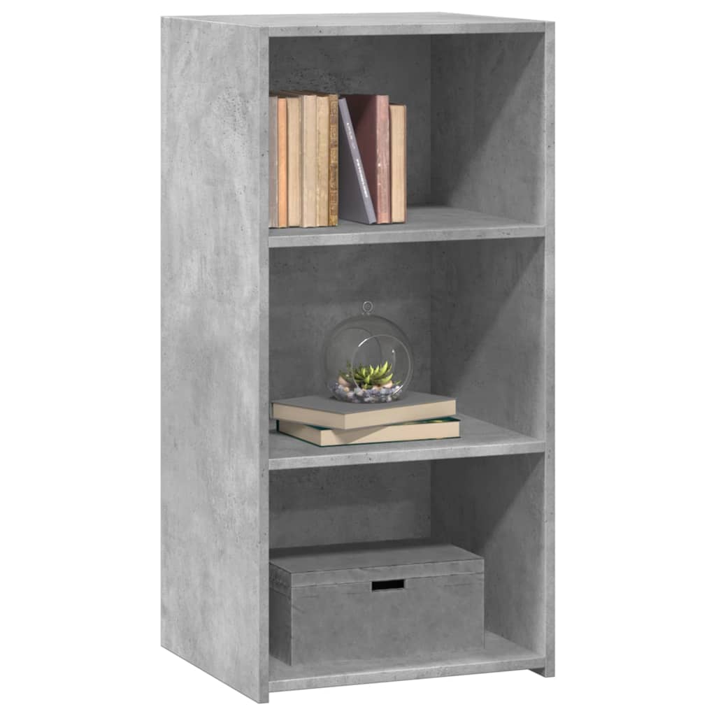 Komoda siva boja betona 45x41x93 cm od konstruiranog drva