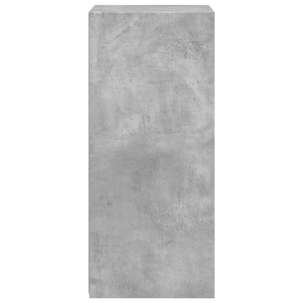 Komoda siva boja betona 45x41x93 cm od konstruiranog drva