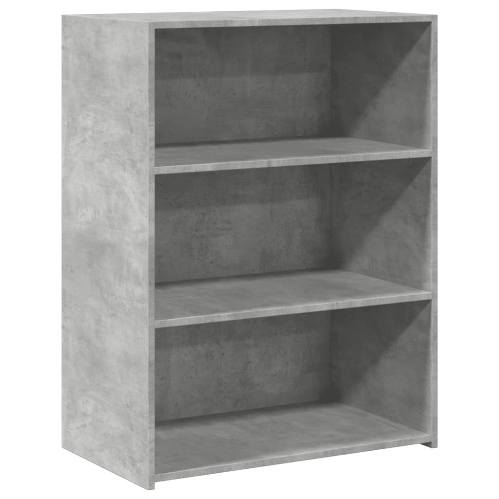 Komoda siva boja betona 70x41x93 cm od konstruiranog drva