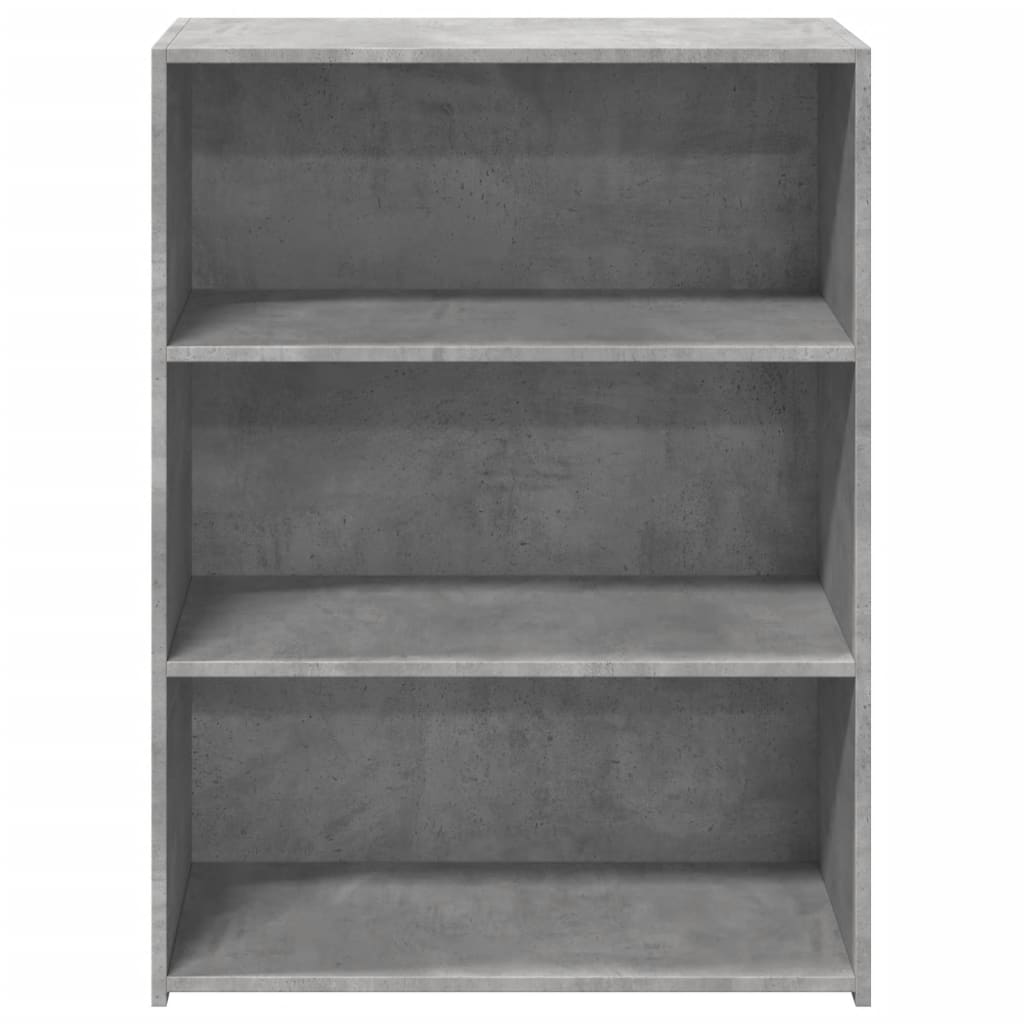 Komoda siva boja betona 70x41x93 cm od konstruiranog drva