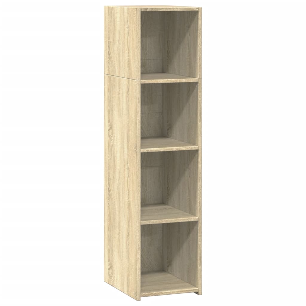 Visoka komoda hrasta sonome 30x41x124 cm od konstruiranog drva