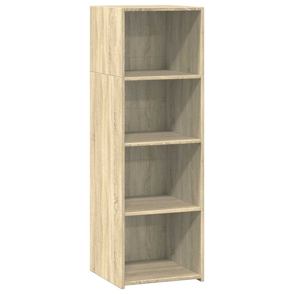 Visoka komoda hrasta sonome 40x41x124 cm od konstruiranog drva